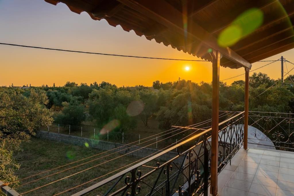 Afroditi Holiday Home- Green View Apartment Svoronata Dış mekan fotoğraf