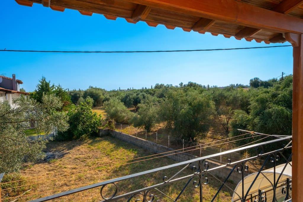 Afroditi Holiday Home- Green View Apartment Svoronata Dış mekan fotoğraf