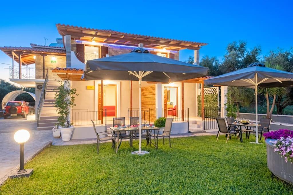 Afroditi Holiday Home- Green View Apartment Svoronata Dış mekan fotoğraf