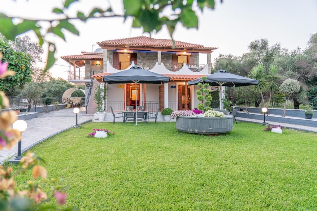 Afroditi Holiday Home- Green View Apartment Svoronata Dış mekan fotoğraf