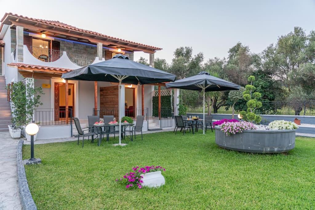 Afroditi Holiday Home- Green View Apartment Svoronata Dış mekan fotoğraf